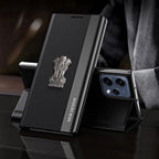 Oppo Reno 15 5G Satyamev Jayate Flip Leather Case