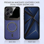 Oppo Reno 15 5G Premium Magsafe Magnetic Leather Lens Protective Case