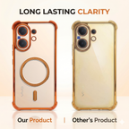 Vivo V60 5G Magsafe Airbag Cosmic Orange Case