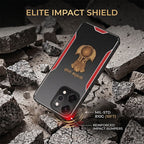 Oppo Reno 14 5G Satyamev Jayate 3D Metal Aluminium Back Case
