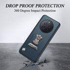 Realme 12 Pro+ 5G Satyamev Jayate 2-in-1 Emblem Vegan Leather Back Case