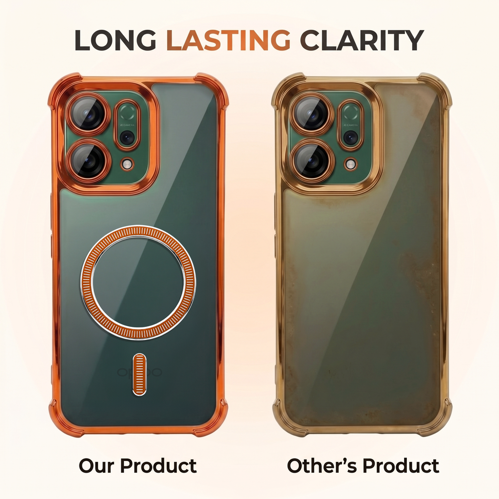 Oppo Reno 14 5G Magsafe Airbag Cosmic Orange Case