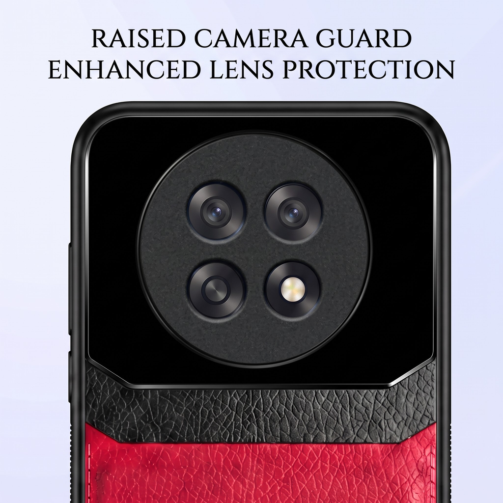 Oppo F31 Pro+ 5G Satyamev Jayate 2-in-1 Emblem Leather Lens Protective Back Case