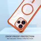 Oppo Reno 15 5G Magsafe Airbag Cosmic Orange Case