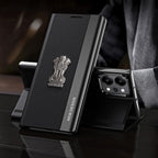 Oppo Reno 14 Pro 5G Satyamev Jayate Flip Leather Case