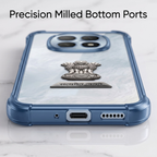Oppo F29 5G Satyamev Jayate 2-in-1 Emblem Transparent Shockproof Airbag Case