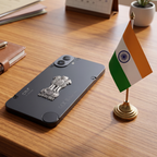 CMF Phone 1 5G Compatible Satyamev Jayate 3D Metal Emblem Sticker