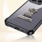 Motorola Edge 50 Neo 5G Satyamev Jayate 2-in-1 Emblem Transparent Shockproof Airbag Case