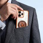 OPPO Reno 15 5G Stress Buster Wheel Rotating Airbag Cosmic Orange Case