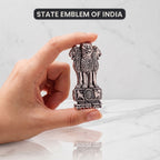 Tecno Spark 50 5G Compatible Satyamev Jayate 3D Metal Emblem Sticker