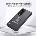 Vivo T3 Ultra 5G Satyamev Jayate 2-in-1 Emblem Vegan Leather Back Case