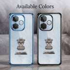 Oppo A5 Pro 5G Satyamev Jayate 2-in-1 Emblem Transparent Shockproof Airbag Case