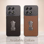 Motorola Edge 70 Pro 5g Satyamev Jayate Carbon Fiber Leather Hybrid Phone Case