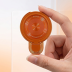 Vivo V70 FE 5G Invincible Bracket Ring Stand Airbag Cosmic Orange Case