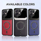 Oppo Reno 16 5G Premium Magsafe Magnetic Leather Lens Protective Case