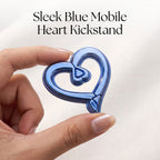 Vivo V60e 5G Luxury Shimmer Airbag Heart Stand Case with Charm Strap