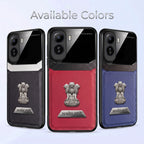 Vivo T5 Pro 5G Satyamev Jayate 2-in-1 Emblem Leather Lens Protective Back Case