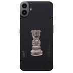CMF Phone 1 5G Compatible Satyamev Jayate 3D Metal Emblem Sticker
