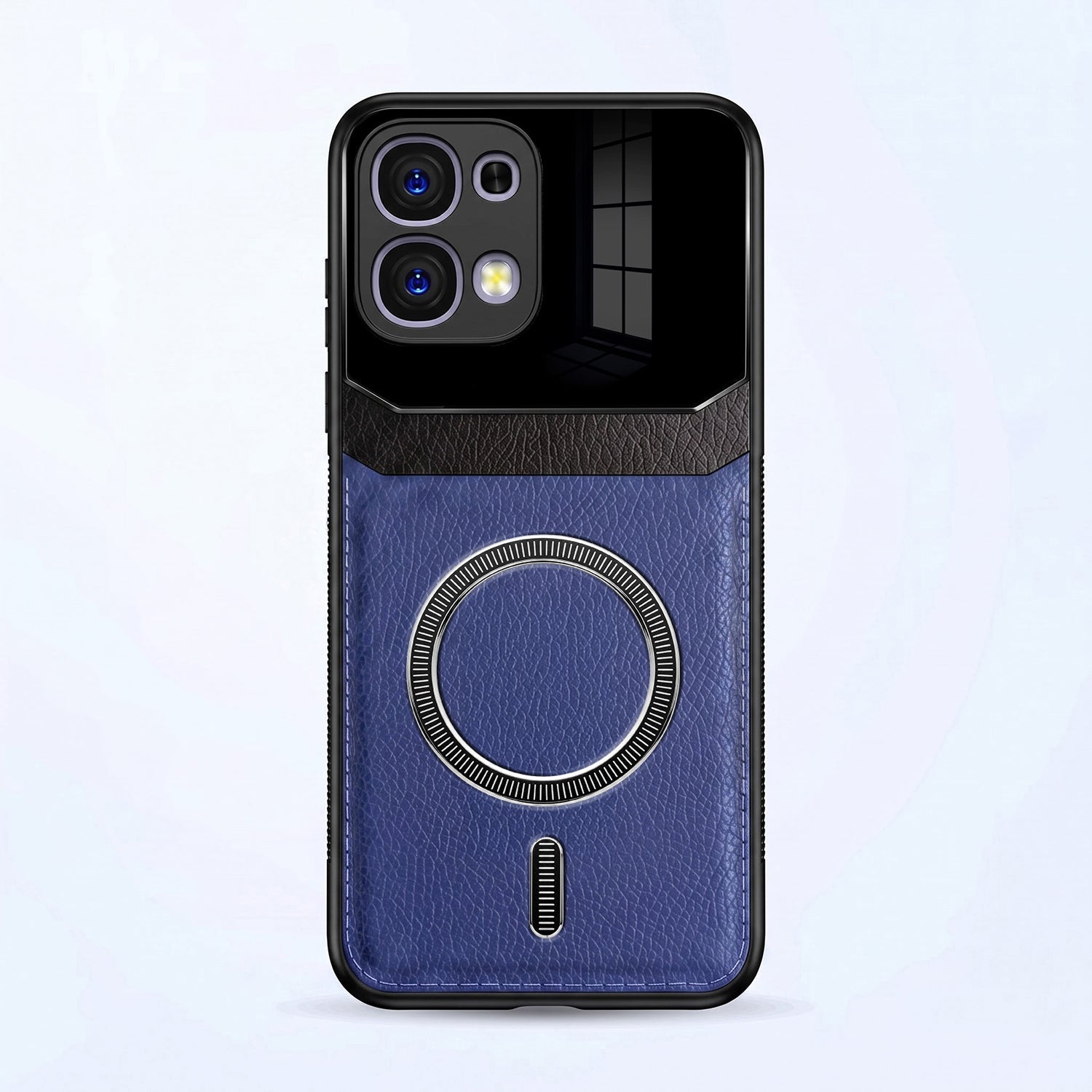 Oppo F31 5G Premium Magsafe Magnetic Leather Lens Protective Case