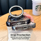 Samsung Galaxy A14 5G Premium Stress Buster Wheel Rotating Shockproof Airbags Case