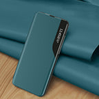 Mi A1 5G Flip Leather Case with Free Tempered Glass