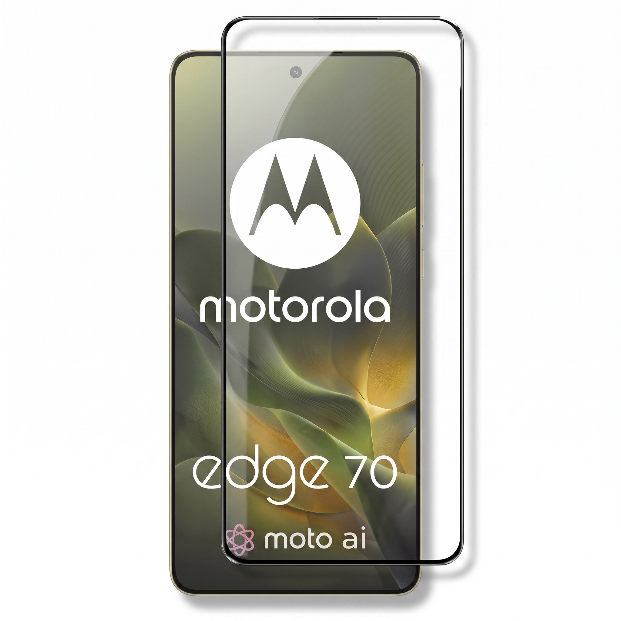 Motorola Edge 70 5G Reflective Fidget Rotating Airbag Case