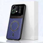 Oppo K13 Turbo 5G Premium Magsafe Magnetic Leather Lens Protective Case
