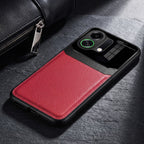 Oppo k13 Turbo 5G Premium Leather Lens Protective Case