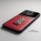 Motorola Edge 70 Pro 5G Satyamev Jayate 3D Metal Leather Back Case