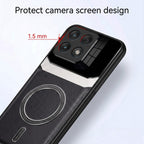 Motorola Edge 70 Pro 5G Premium Magsafe Magnetic Leather Lens Protective Case