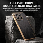 Motorola Edge 70 5G Premium Electroplated Frame Gold Thread Pattern Soft Case