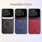 Motorola Edge 70 Fusion 5G Premium Magsafe Magnetic Leather Lens Protective Case