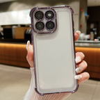 Motorola Edge 60 Pro 5G Transparent Shockproof Case With Airbag Corners