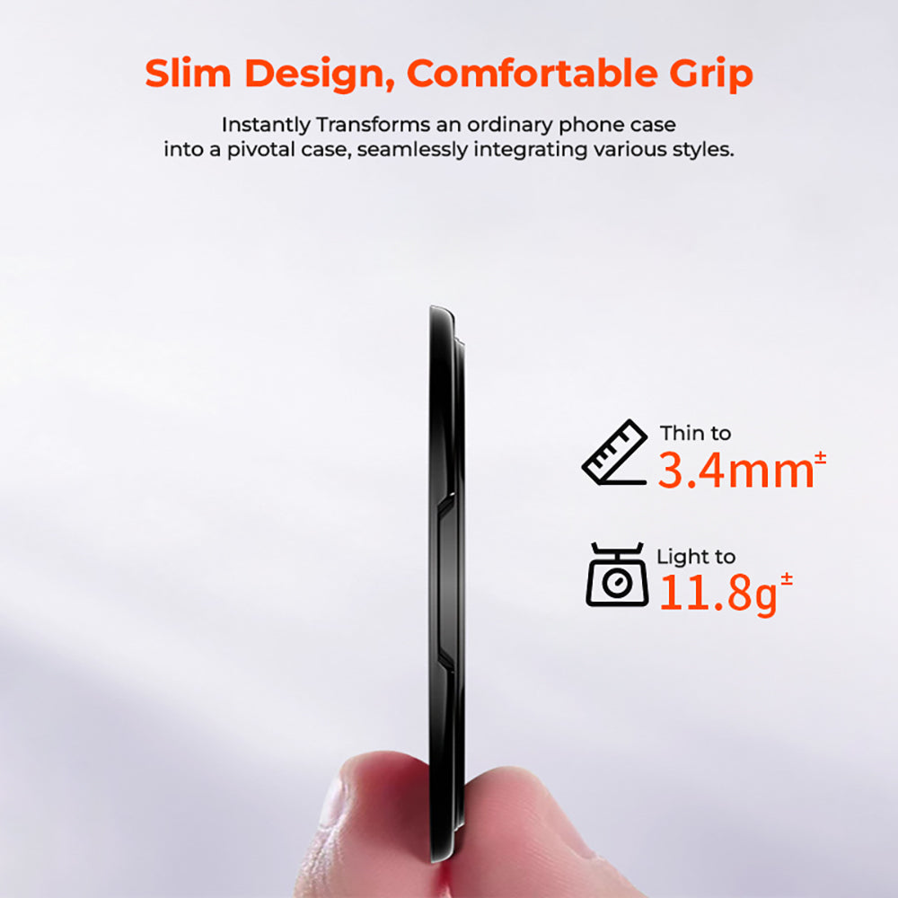 Nothing Phone 3a Pro 5G Original Luxury Magnifier Ring Stand Shockproof Airbags Corner Case