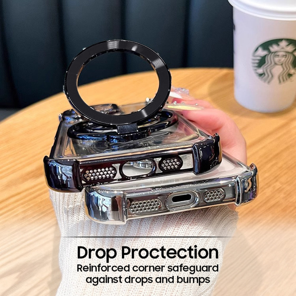 Oppo F29 Pro 5G Four Corner Airbags 100% Original Astro Money Magnet Rotating Dollar Case