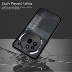 Nothing Phone 3a Pro 5G Aluminium Metal Bumper Shield Transparent Back Case