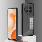 Oppo F31 Pro+ 5G Aluminium Metal Bumper Shield Transparent Back Case