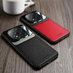 Redmi Note 14 Pro+ 5G Premium Leather Lens Protective Case