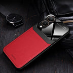 Vivo Y28 5G Premium Leather Lens Protective Case
