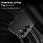 Samsung Galaxy S24 FE 5G Smart Side Window Flip Leather Case