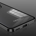 Oppo F29 Pro 5G Aluminium Metal Bumper Shield Transparent Back Case