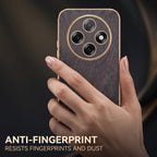 Oppo F31 Pro 5G Premium Electroplated Frame Gold Thread Pattern Soft Case