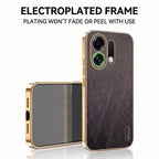 Oppo K13 Turbo 5G Premium Electroplated Frame Gold Thread Pattern Soft Case