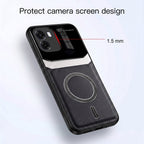 Oppo K14 5G Premium Magsafe Magnetic Leather Lens Protective Case