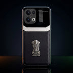 Oppo Reno 13 Pro 5G Satyamev Jayate 3D Metal Leather Back Case