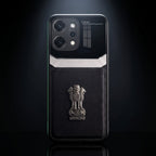 Oppo Reno 14 Pro 5G Satyamev Jayate 3D Metal Leather Back Case