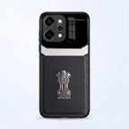 Oppo Reno 14 Pro 5G Satyamev Jayate 3D Metal Leather Back Case