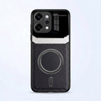 Oppo Reno 14 Pro 5G Premium Magsafe Magnetic Leather Lens Protective Case