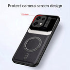 Oppo Reno16c 5G Premium Magsafe Magnetic Leather Lens Protective Case