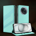 Vintage-style PU leather case for Oppo F27 Pro+ 5G